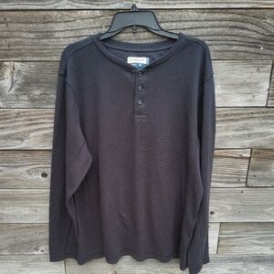 Magellan Outdoors Dark Blue Long Sleeve Hurley Shirt Size XL